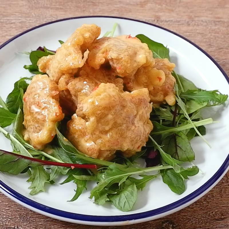 スイートチリソースを使って☆ 鶏むね肉のフライ レシピ・作り方 by あこ＊＊ - 楽天レシピ