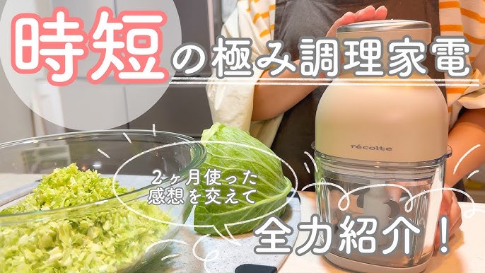 フードプロセッサーで時短＆簡単おいしいハンバーグの作り方