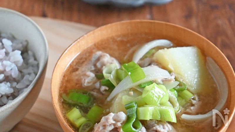 ｢おいしい豚汁のレシピ｣