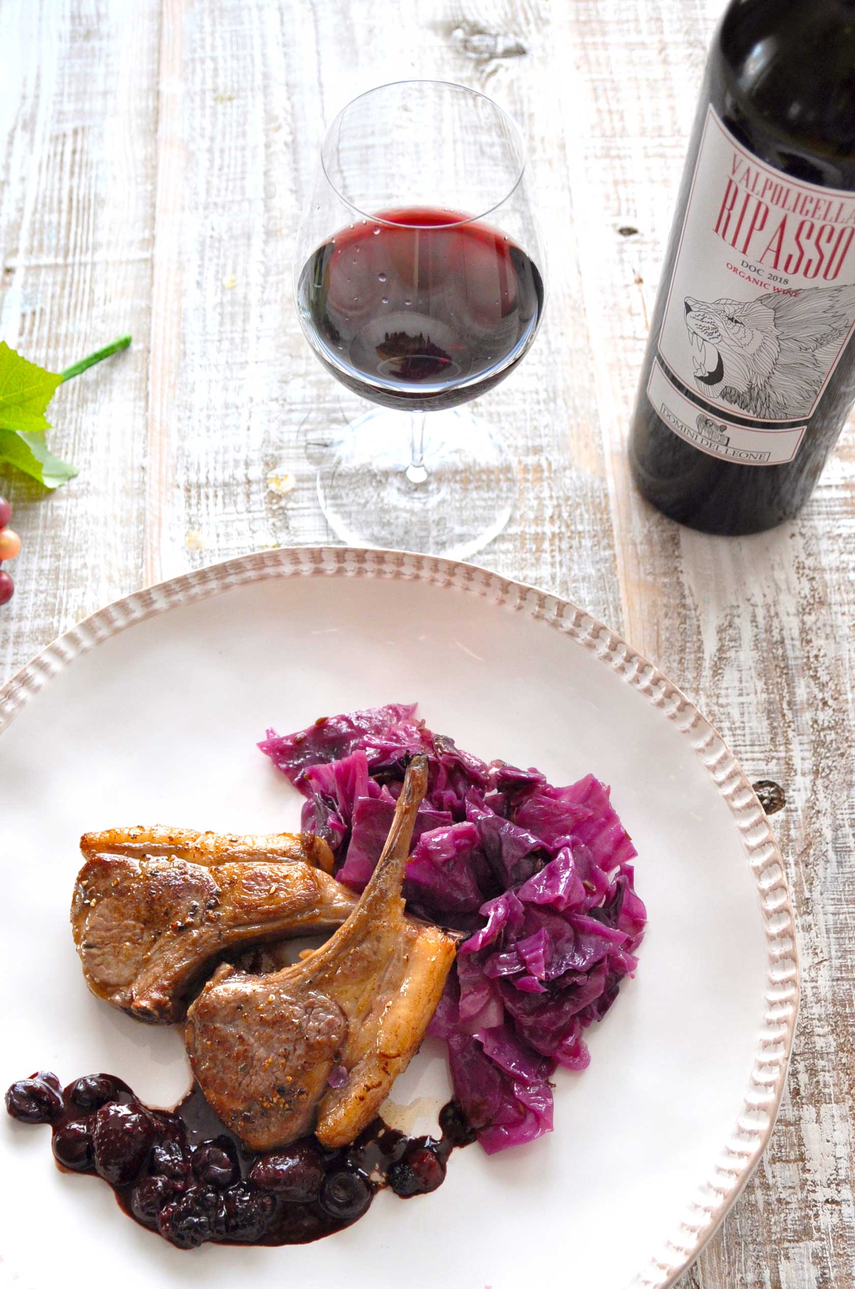 ぴったり１人分！黄金の味でラムチョップ