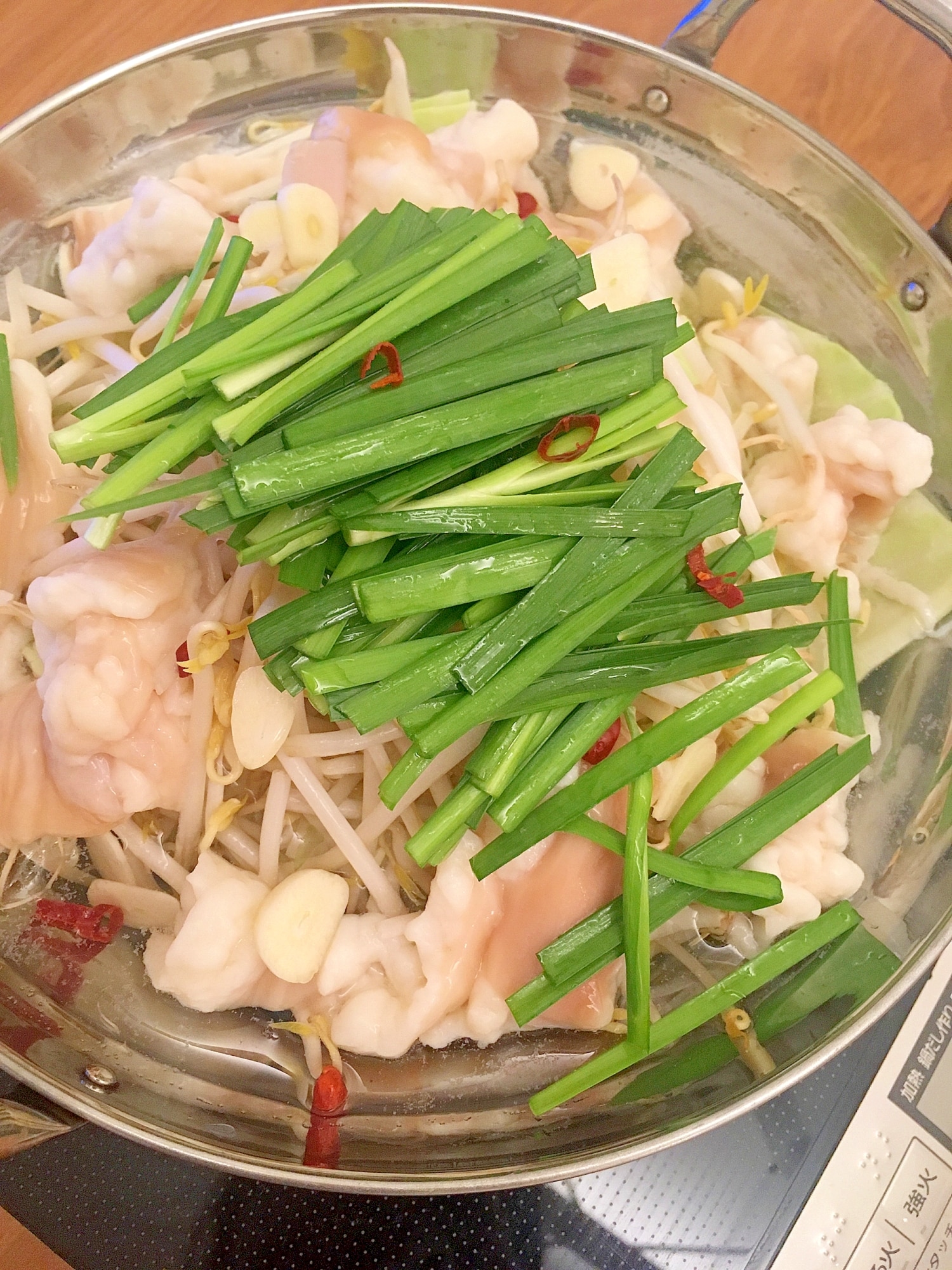 白だしで簡単♪白だし屋さんのもつ鍋★