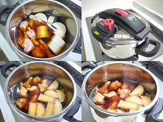 手羽元と大根の甘辛煮 電気圧力鍋TikTok