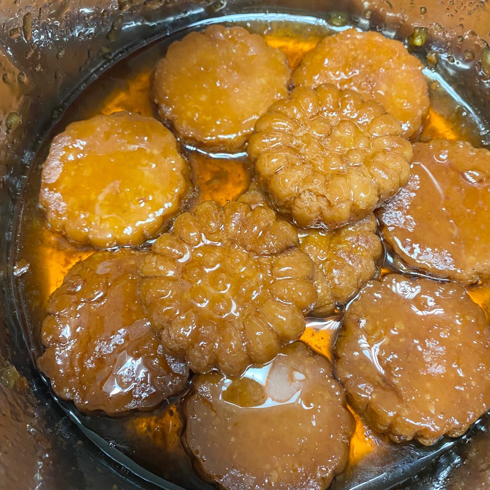 カリッともちした薬菓作り