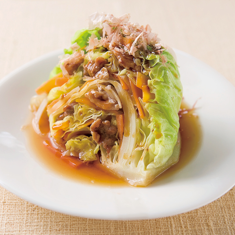 豚肉とキャベツのレモンしょうゆ炒め