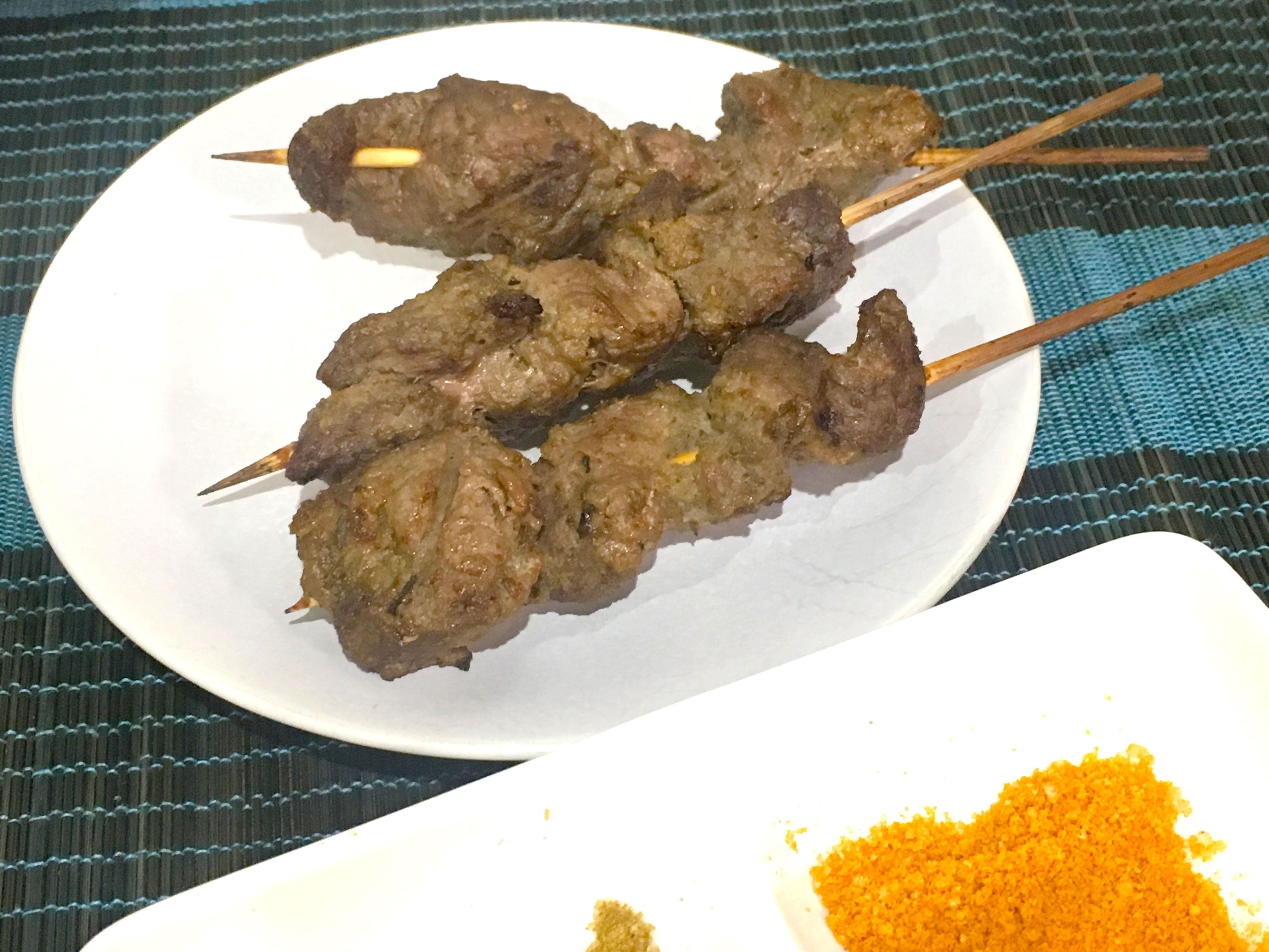 牛タン串焼きの屋台の写真・画像素材-Snapmart スナップマート