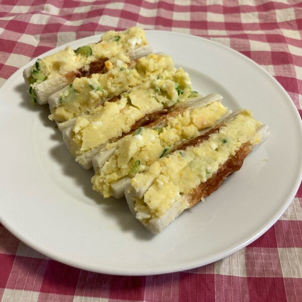 ちくわの紅しょうがチーズ焼き