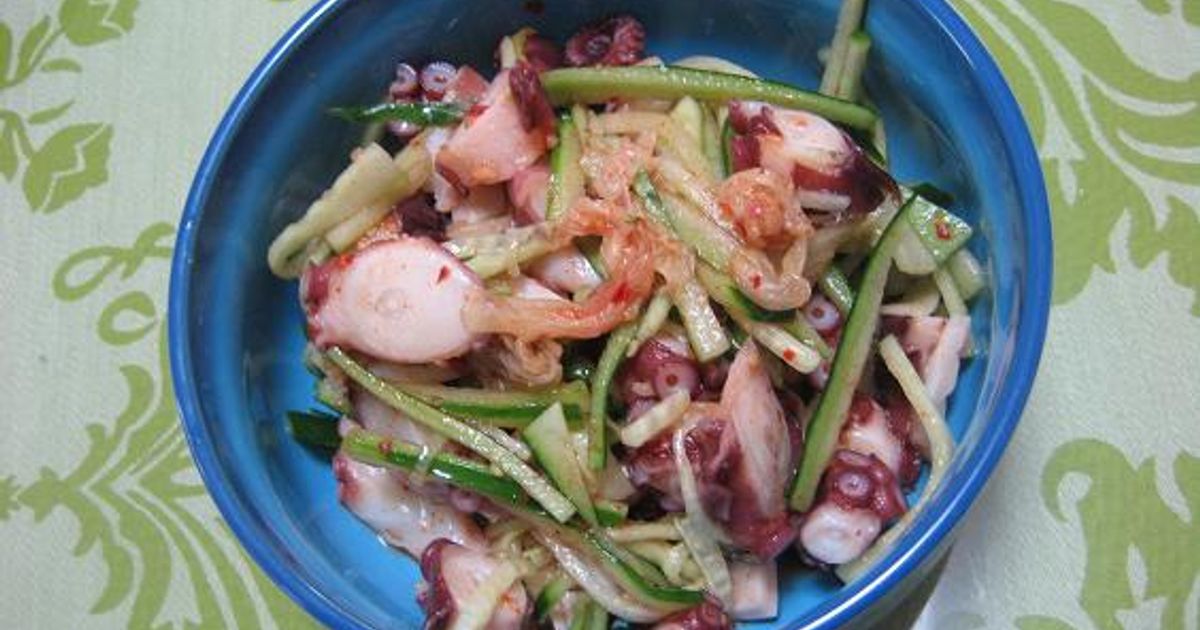 簡単おつまみ大葉レシピ！大葉とタコのおつまみカルパッチョ - 出来商店の大葉レシピ