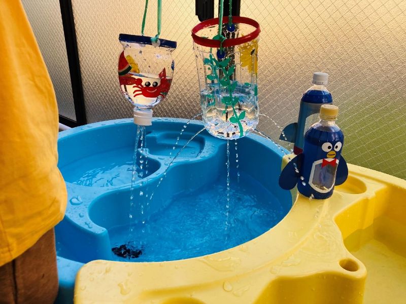 ペットボトルの水車2022