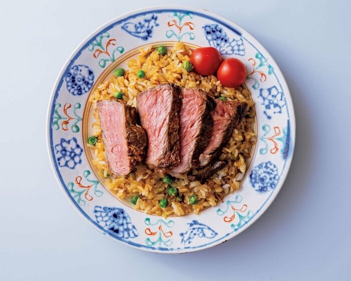 ステーキにぴったり！絶品オイマヨガーリックライスのレシピ