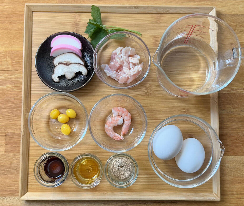 フライパンや鍋で♪私の茶碗蒸し 覚書