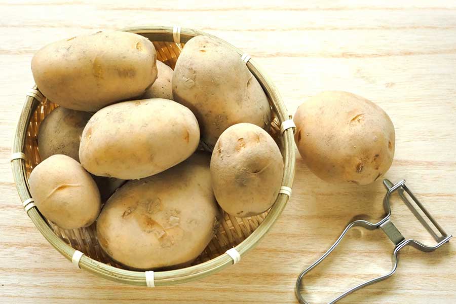 じゃがいもの皮むきからじゃがいものおいしくゆで方