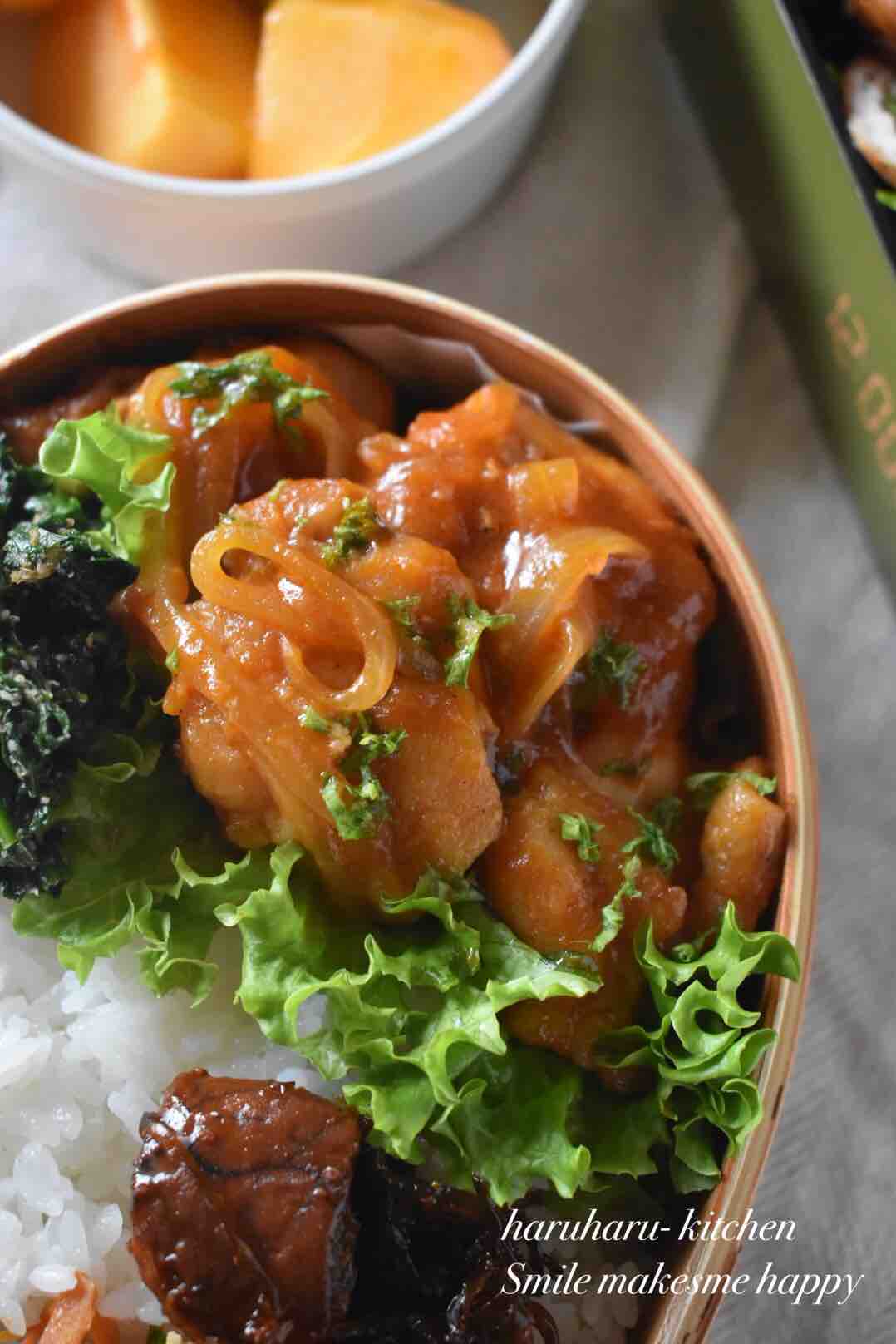 離乳食完了期♪鶏むね肉のバーベキューチキン風