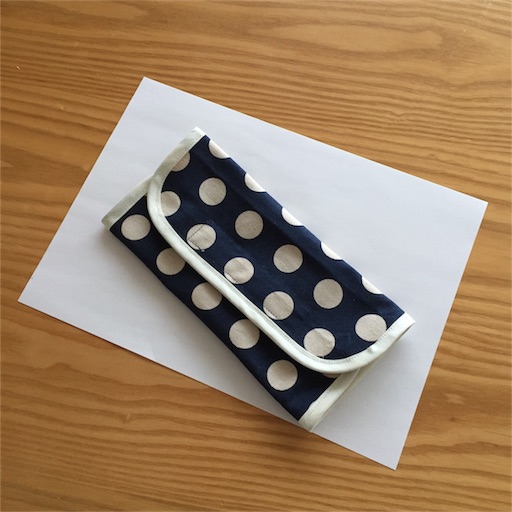 手作り布製カトラリーケースの簡単な作り方幼稚園で使える箸袋は