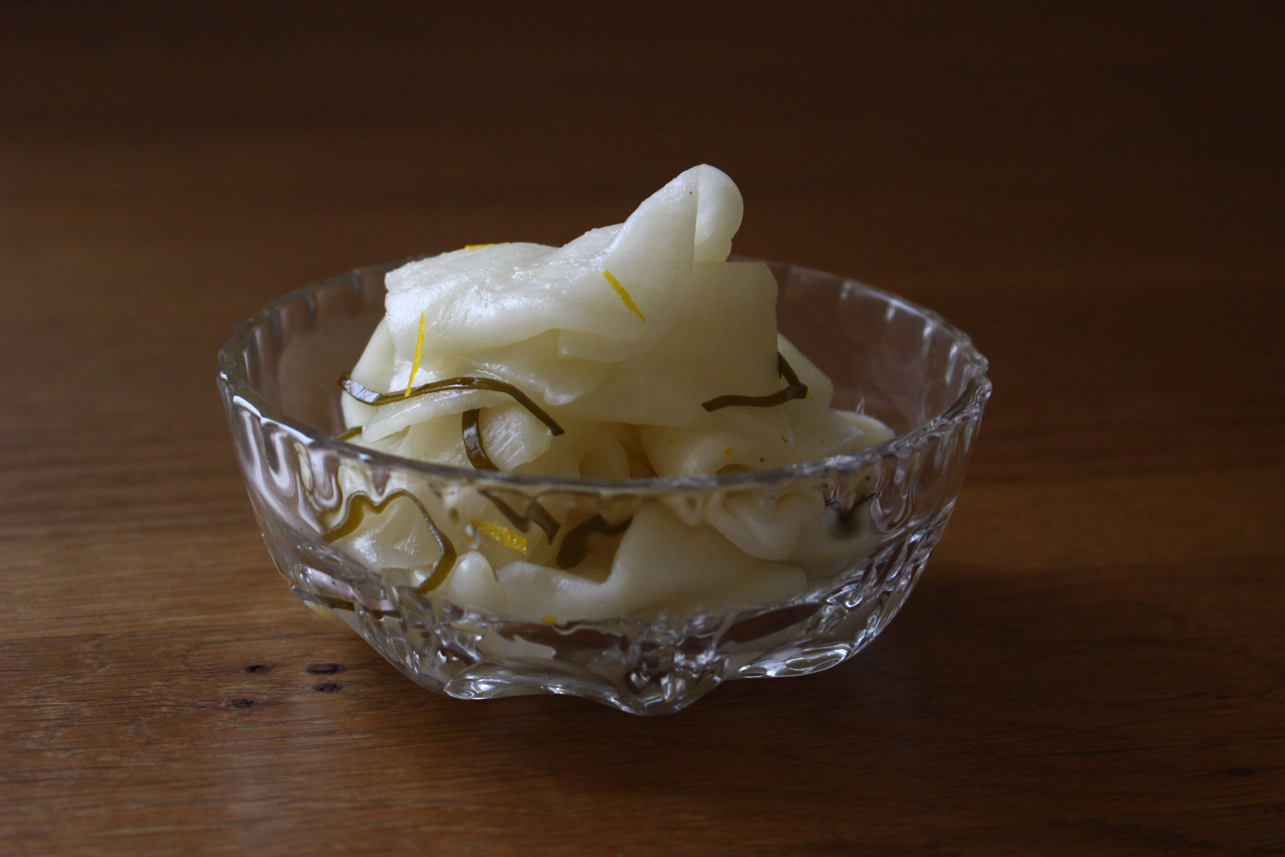 減塩 大根の甘酢漬けレシピ素材力だし®