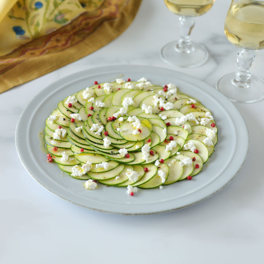 簡単おもてなし★ズッキーニと生ハムのカルパッチョ