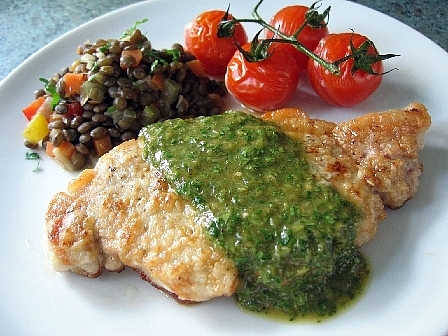 パセリソースでいろんな料理がオシャレで美味い！ レシピ料理パセリTikTok