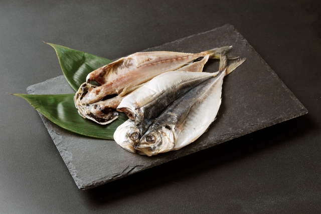 笹がれい白連干し 上乾物 の焼き方