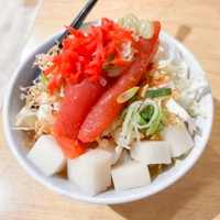 「男子ごはん」高菜そぼろやっこ