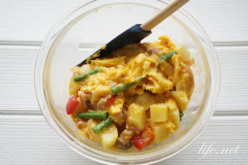 卵とじゃがいも！志麻さんのスパニッシュオムレツ 志麻さんのレシピ 玉子 じゃがいも 沸騰ワード10 タサン志麻 きょうの料理 簡単レシピ たまごレシピお弁当おかず わんた