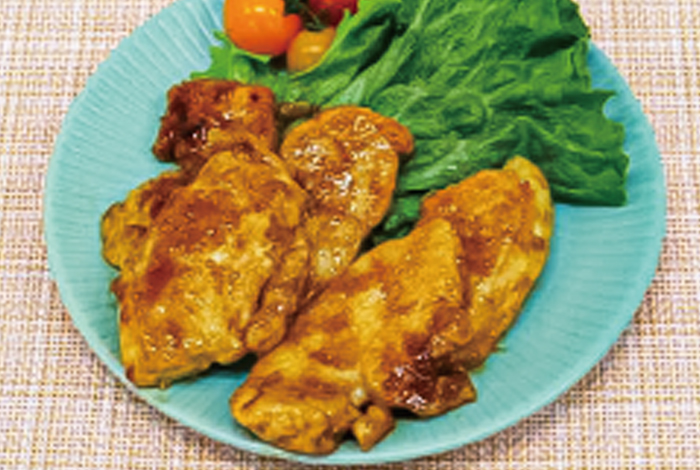 パパッと簡単♪ 焼肉のたれで作る鶏の照り焼き