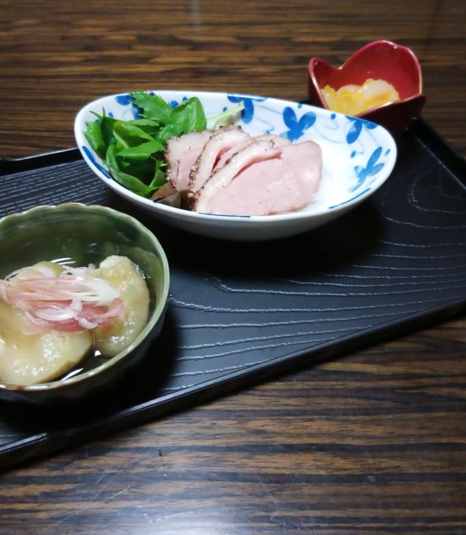 先付け三種盛り