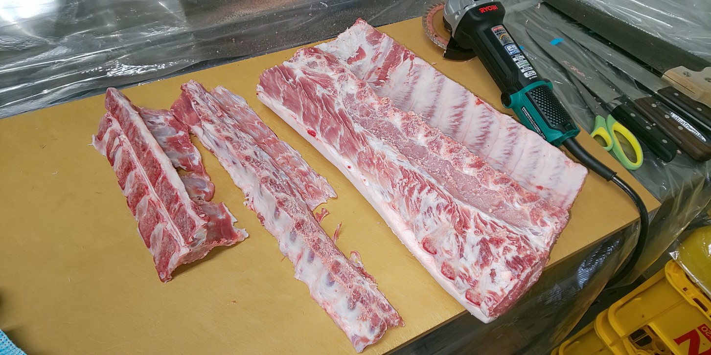 骨付きバラ肉のショウガ炒め煮