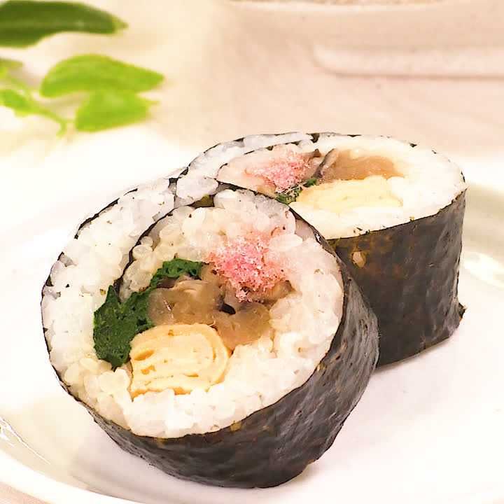 節分の恵方巻きに！７種類の具材でサラダ巻き