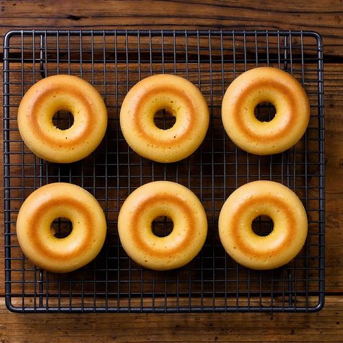 シリコン型で！オレンジのポンデリング焼きドーナツ♪