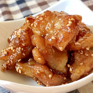 鶏のオーブン焼き甘みそ添え