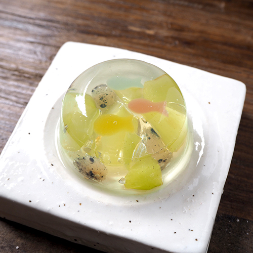 透明和菓子 夏の定番!錦玉羹で作る「清流」