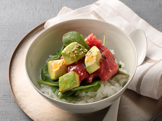 まぐろのポキ丼レシピ 管理栄養士監修カーブス