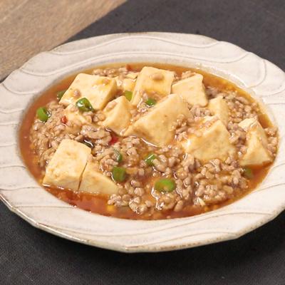 超簡単！ふわふわ卵のトロトロ塩麻婆豆腐丼