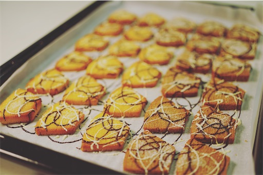 オーブンで焼くだけ！バームクーヘンラスク レシピ・作り方 by mogmogna - 楽天レシピ