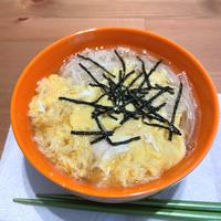 お腹に優しい♪「温玉にゅうめん」