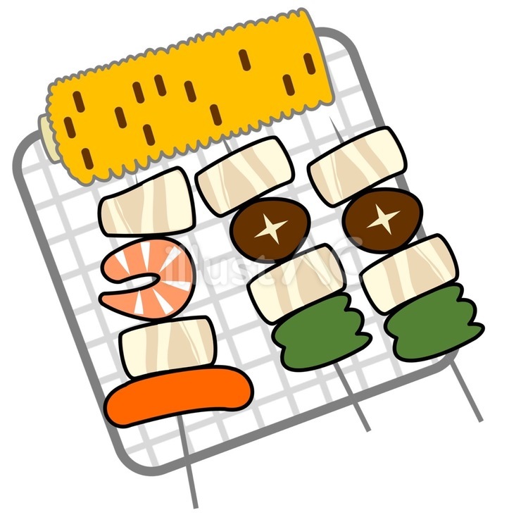 こどもバーベキュー串: あふろのごはんブログ