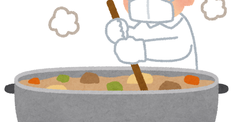 鍋料理のイラスト３無料イラスト素材素材ラボ