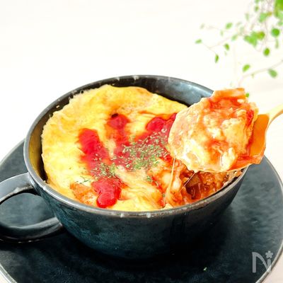 かんたん 包まないオムライス