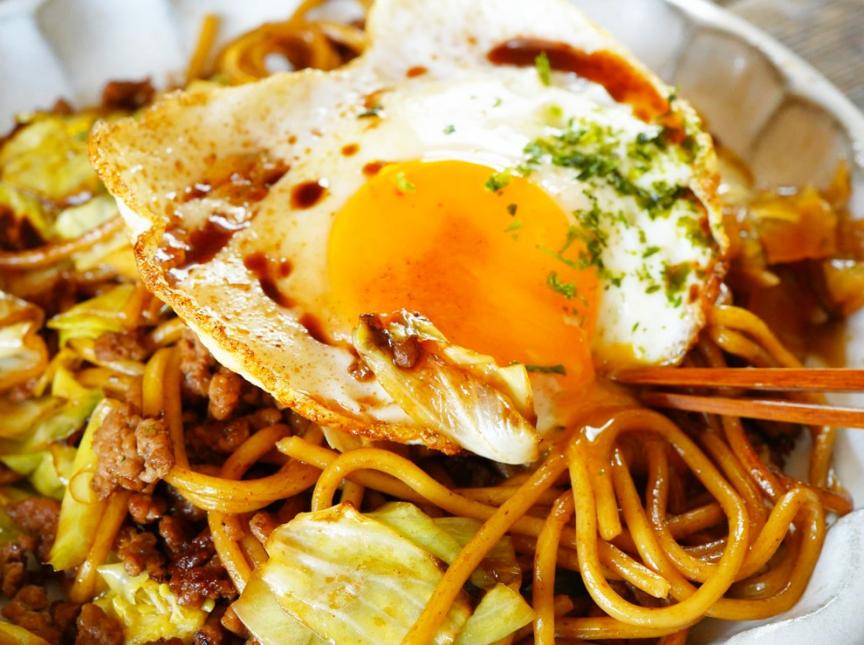 焼きそば〜お祭り屋台風