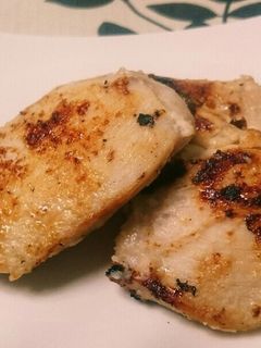 鶏肉の酒粕漬け焼き