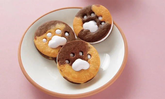 ビスケットで 簡単スモアサンド