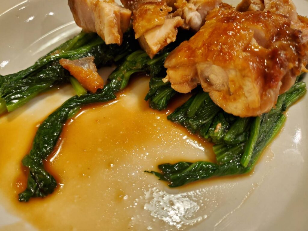 今日のおかずはこれ♪ チキンの甘酢照り焼き