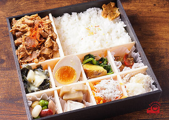 迷ったらこれ！黄金焼肉弁当♪のレシピエバラ食品