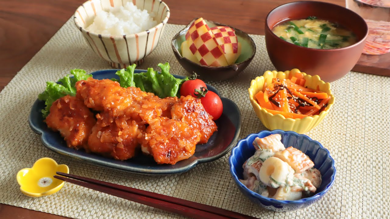 鶏むね肉のスイートチリマヨ