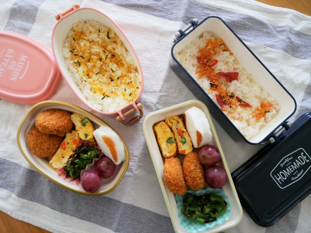 コロッケ弁当と二段弁当の楽しみ方