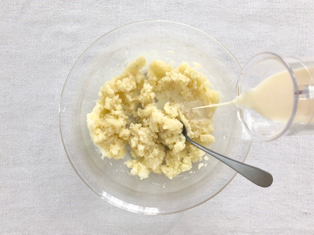 レンジで簡単マッシュポテト