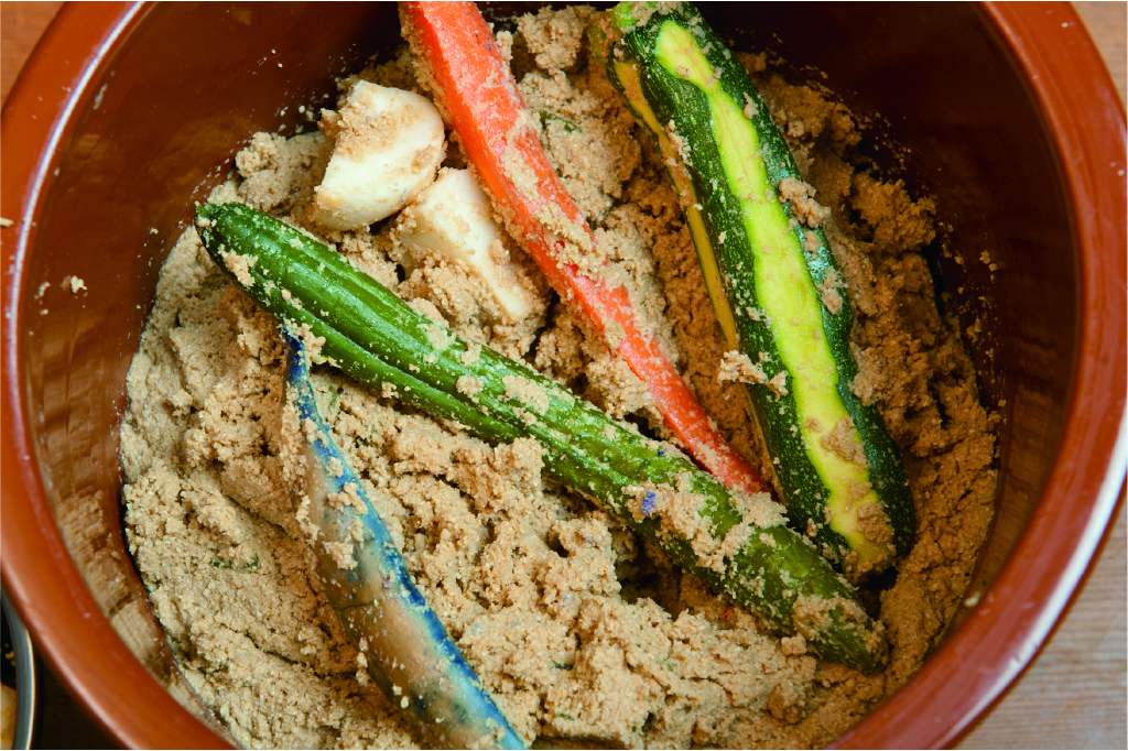 根菜のぬか漬け