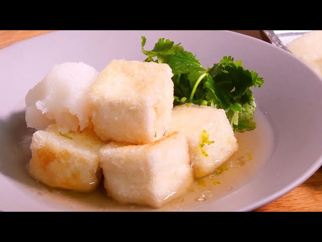 贅沢な美味しさ 揚げ出し豆腐 いつもの材料でお店級の味わいに クキパパ - YouTube