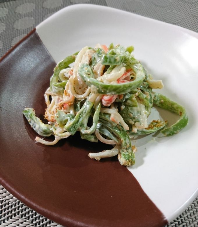 きゅうりとカニカマのマヨネーズ和え。 by うさઽᵃⁿ⑅クックパッド簡単おいしいみんなのレシピが392万品