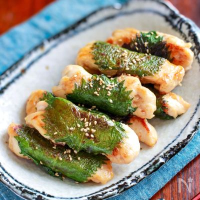 大葉でさっぱり風味豊か！鶏肉の大葉みそ炒めのレシピ