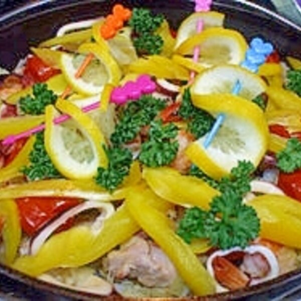 実は超簡単！ダッチオーブンを使ったパエリアの作り方&アレンジレシピ3選料理・レシピBE-PAL キャンプ 、アウトドア、自然派生活の情報源ビーパル